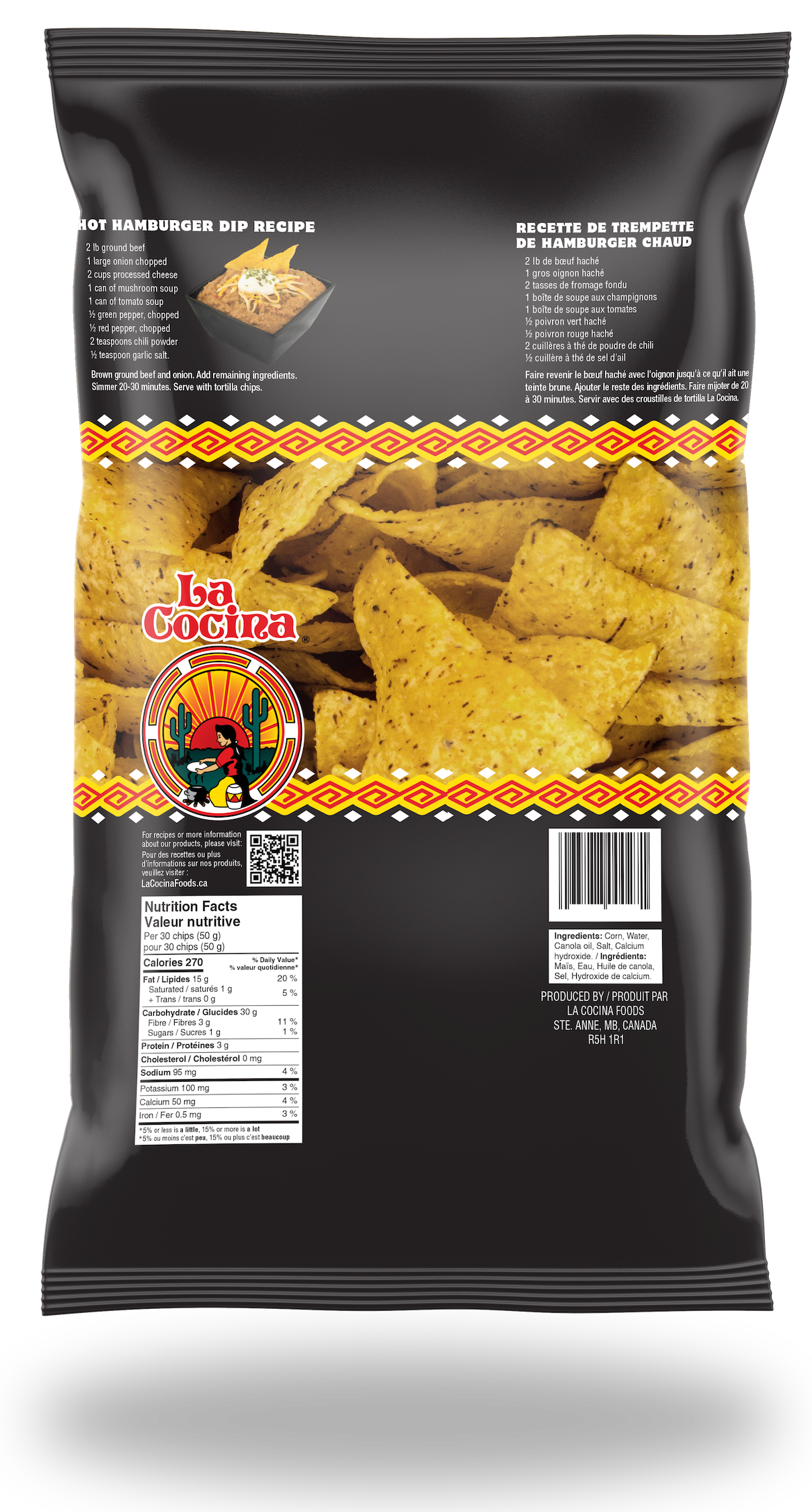 Back of the Thick Cut package